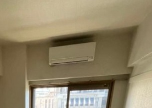 エアコン付きで1年中快適に過ごせます。