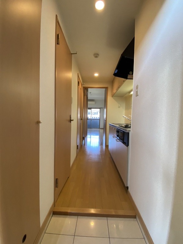 玄関からの景色です。