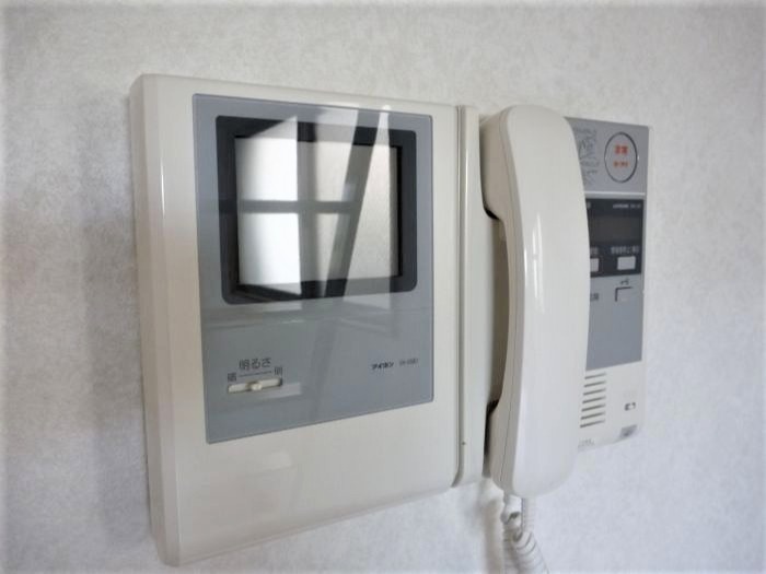 モニター付きで安心。