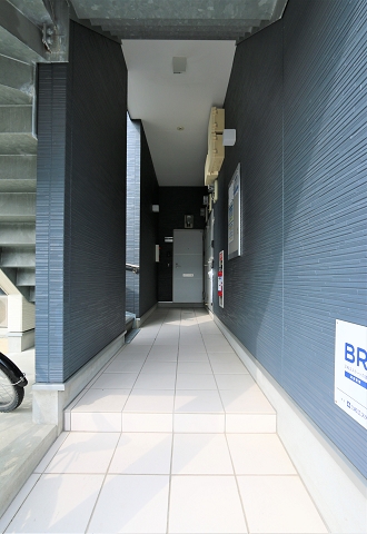 おしゃれなエントランスです