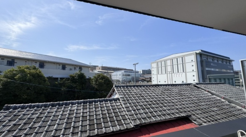 2階ならではの解放感です