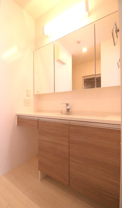 オシャレな洗面台です。