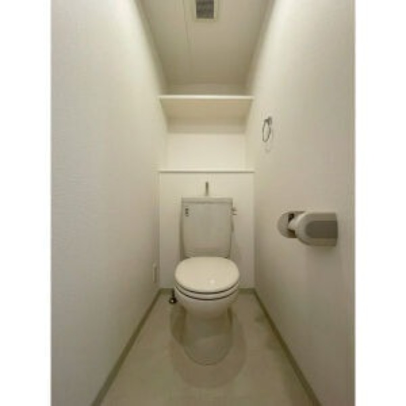 清潔感のあるトイレです。