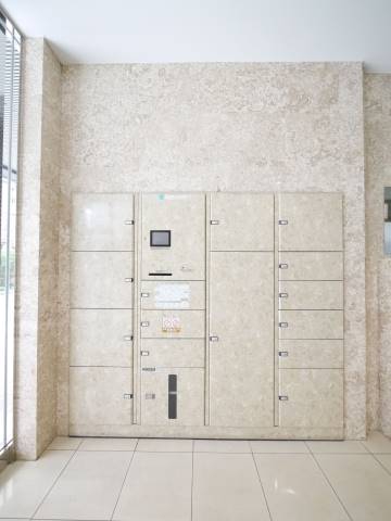 嬉しい宅配ボックス。