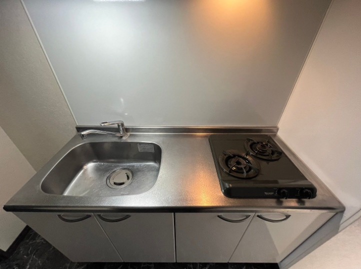 二口ついているので料理がはかどりそうですね