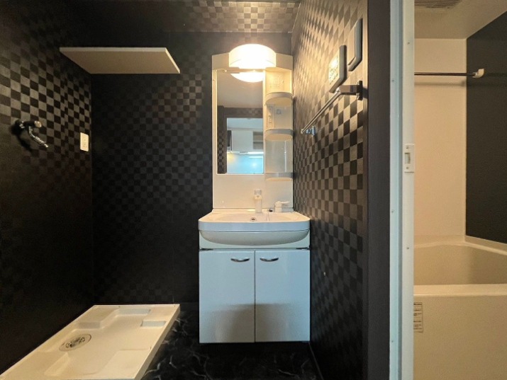 朝の身支度はこちらで