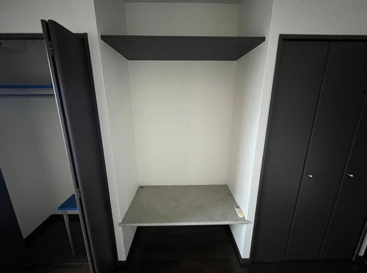 収納がたくさんで季節ものもおけそうですね