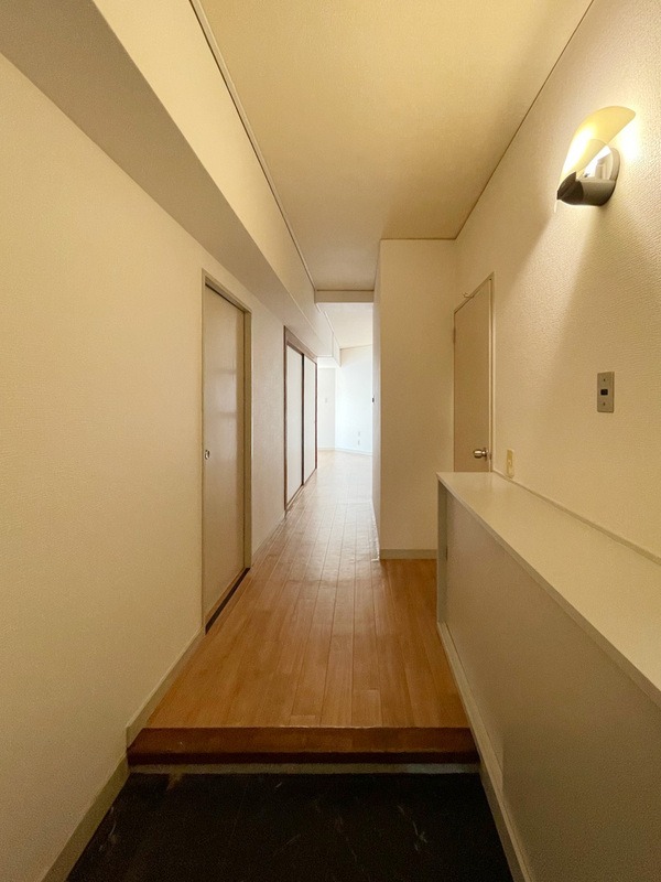 解放感ある玄関ですね