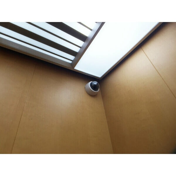 防犯カメラ付きで安心ですね