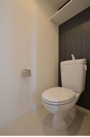 清潔感のあるトイレです