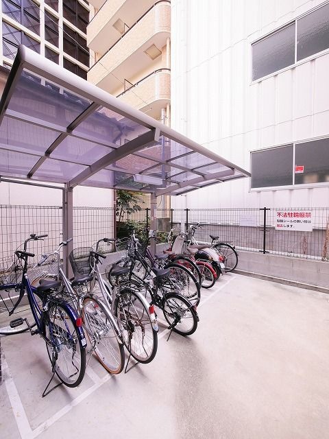 ちょっと近くまでお買い物で助かる駐輪スペース♪