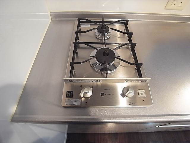 ２口コンロで料理も捗ります