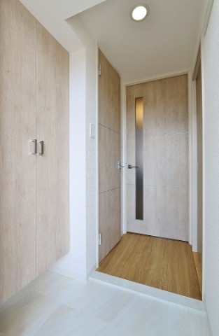 解放感ある玄関ですね