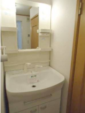 朝の支度はこちらで