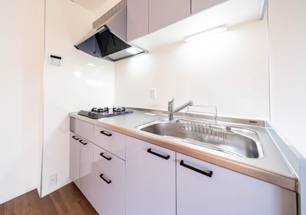 2口コンロで料理が捗りますね