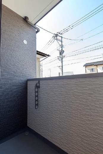 日当たり良好なバルコニーです