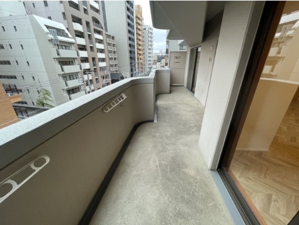 広々としたバルコニーです