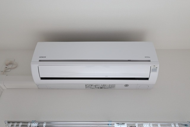 エアコン付きで年中快適に過ごせますね