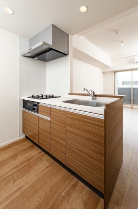 人気のカウンターキッチンです