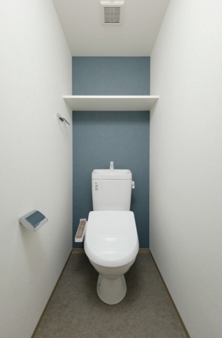 清潔感のあるトイレです