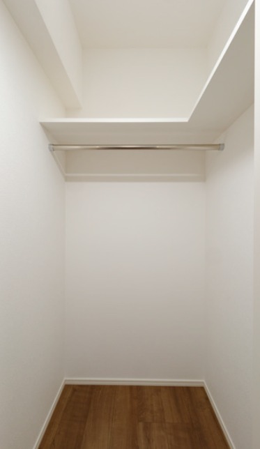 オシャレが楽しくなるウォークインクローゼット