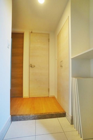 開放感のある玄関ですね