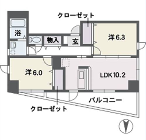 間取や内装は現状を優先します