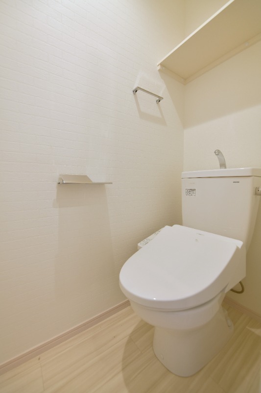 温水洗浄便座付きです