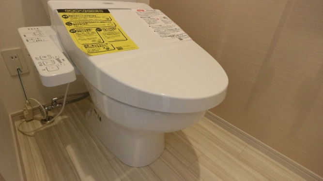 清潔感のあるお手洗いですね