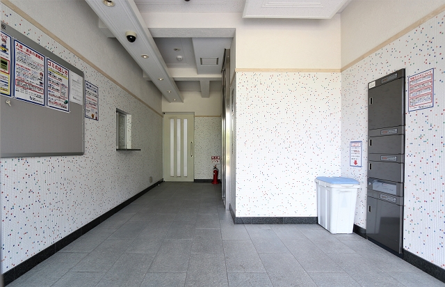 キレイななロビーです