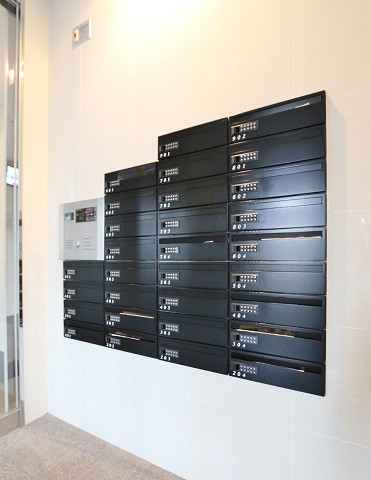 集合ポストもあります