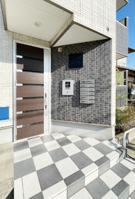 オートロック付きで安心ですね