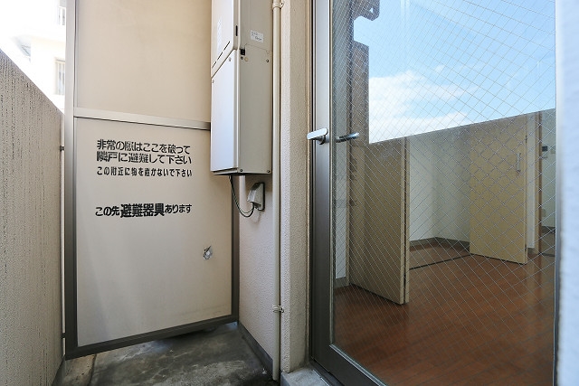 日当たりのよいバルコニーです