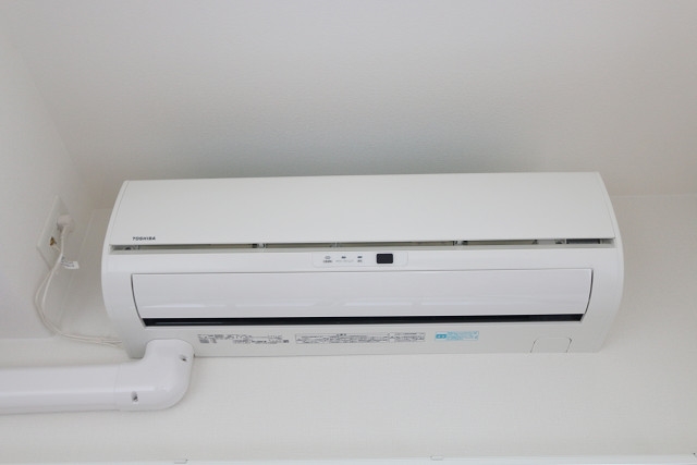 エアコンで年中快適に過ごせます