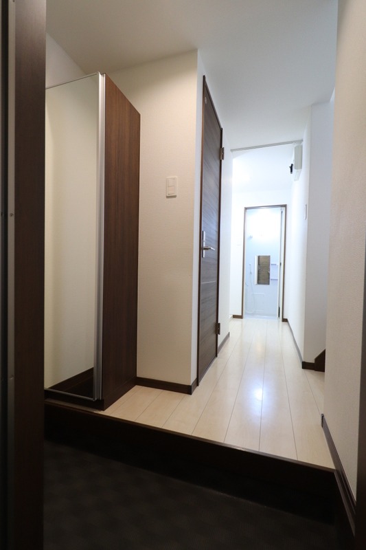 開放感のある玄関、帰ってくるのも楽しみになりますよ