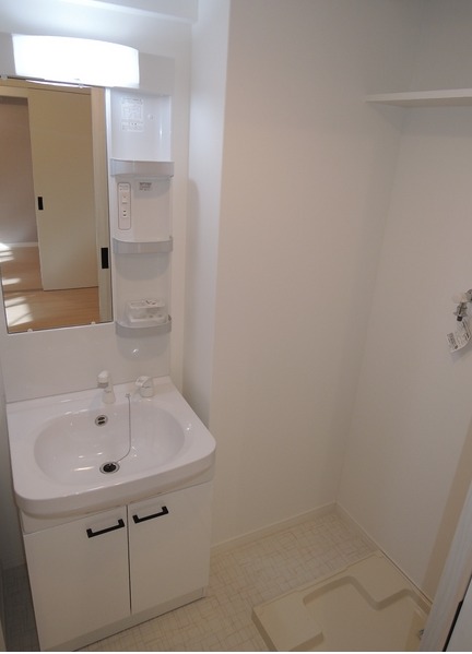 朝の支度はこちらです。