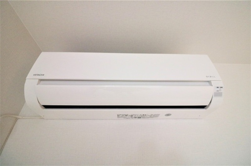 エアコン付きで年中快適に過ごせます