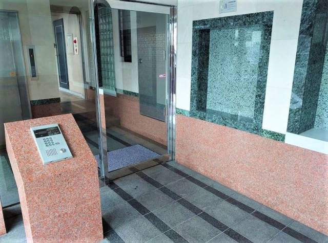 モニター付きのオートロックです。