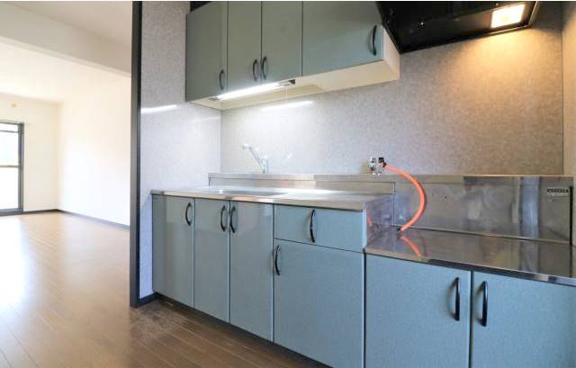 大きなコンロ設置可能です