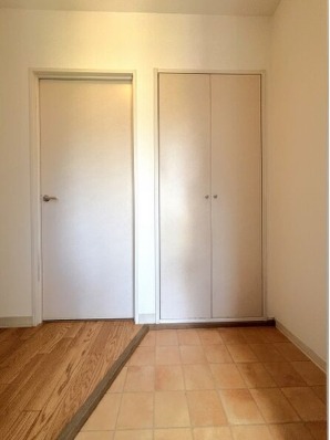 開放感のある玄関ですね