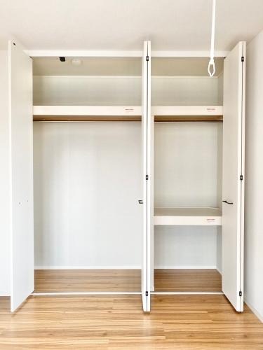 各部屋に収納があります！