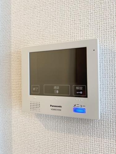 TVモニター付きで来客時も安心です