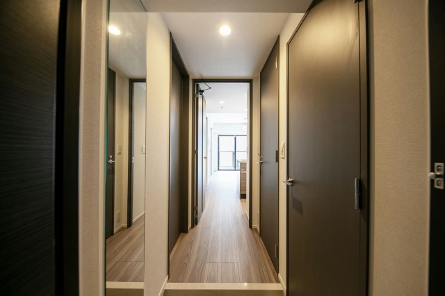 玄関も十分な広さですね