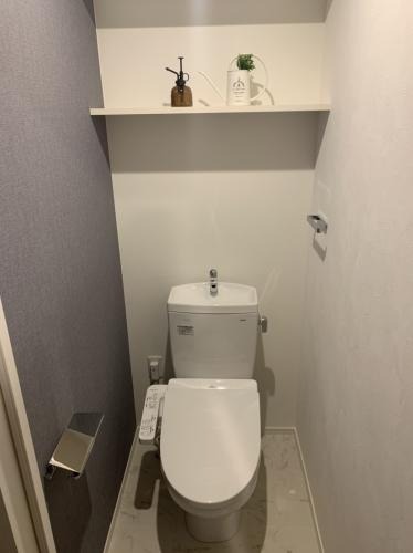 清潔感のある空間です。