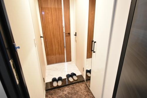 玄関はこんな感じです。