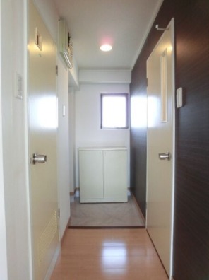 開放感のある玄関ですね