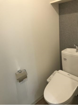 温水洗浄便座付きです