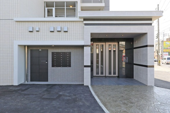 オートロック付きで安心です