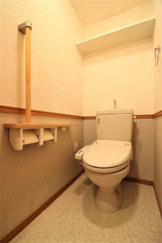 清潔感のある空間です。