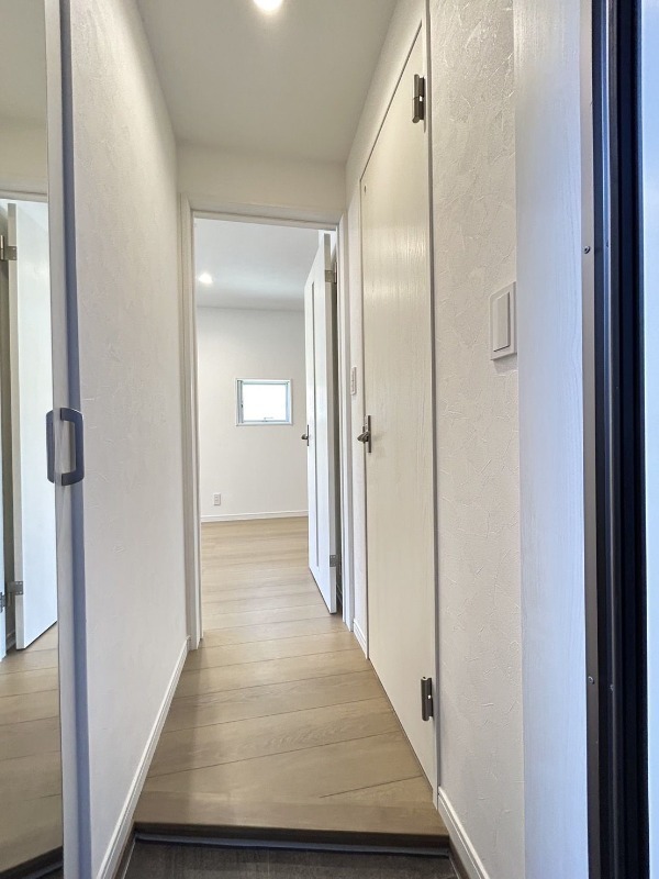 開放感のある玄関です